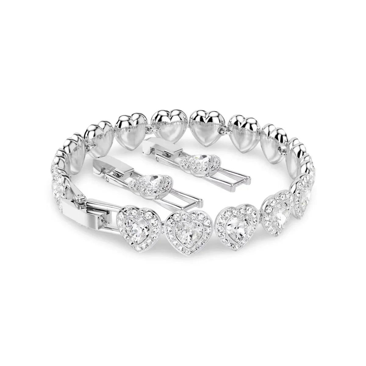 Heart Tennis Bracelet